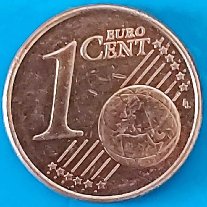 1 cêntimo de 2002 da Irlanda, Harpa