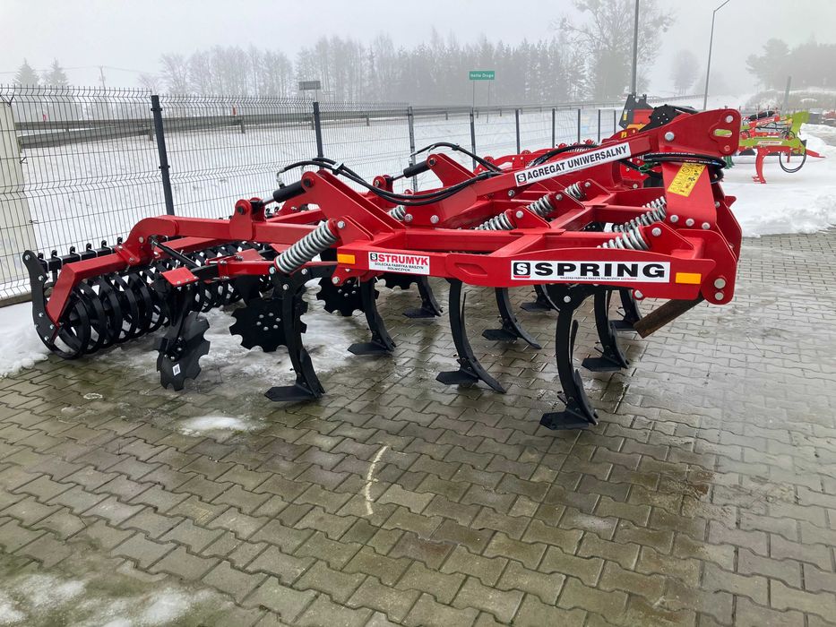 NOWY Agregat Podorywkowo Orkowy/ BEZORKOWIEC Strumyk SPRING 2/2,4/3m