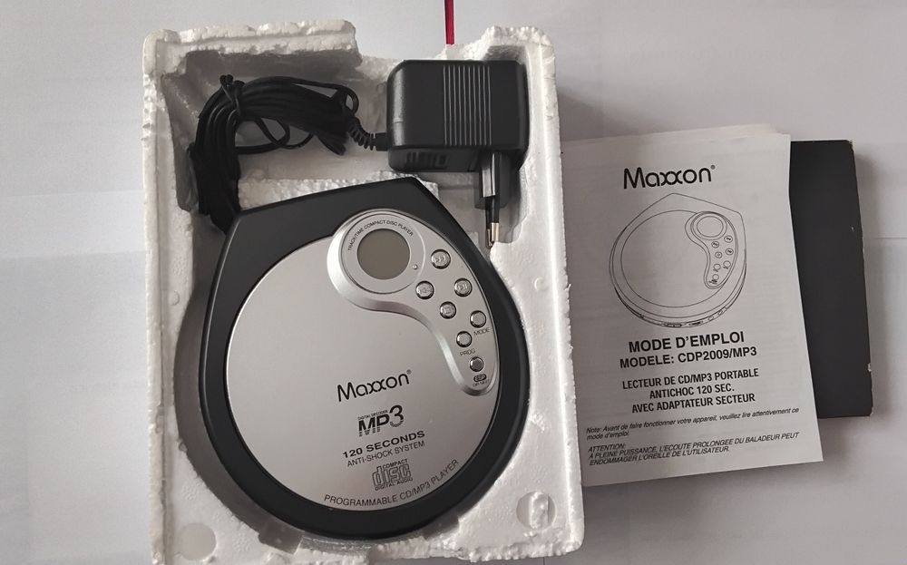 Walkman CD MP3 Maxxon novo na caixa