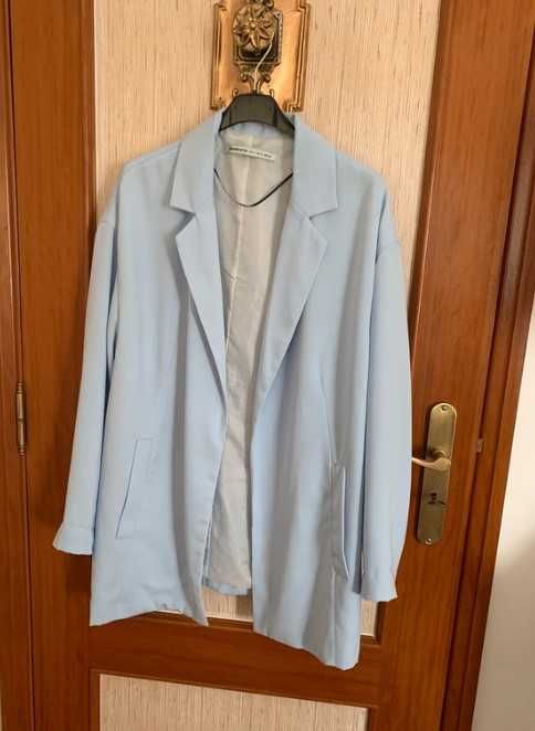 Blazer azul - Stradivarius