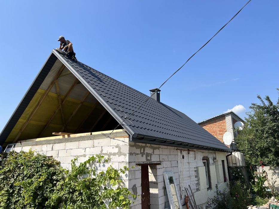 Кровля крыш!Кровельные работы!Ремонт крыш!Утепление фасадов ...