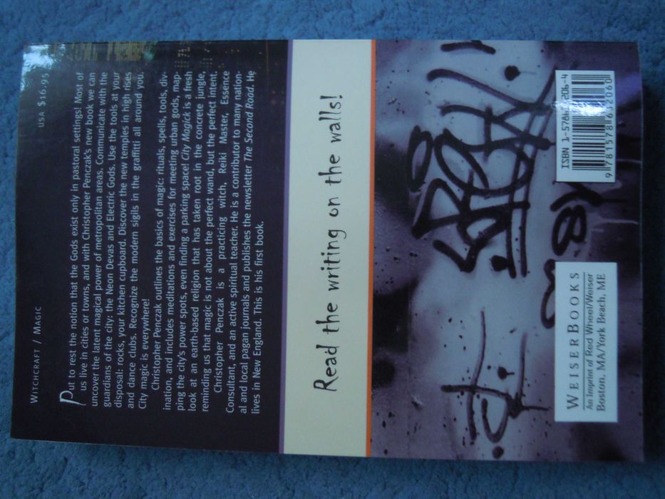 "City Magick Urban rituals, spells, and shamanism" Christopher Penczak