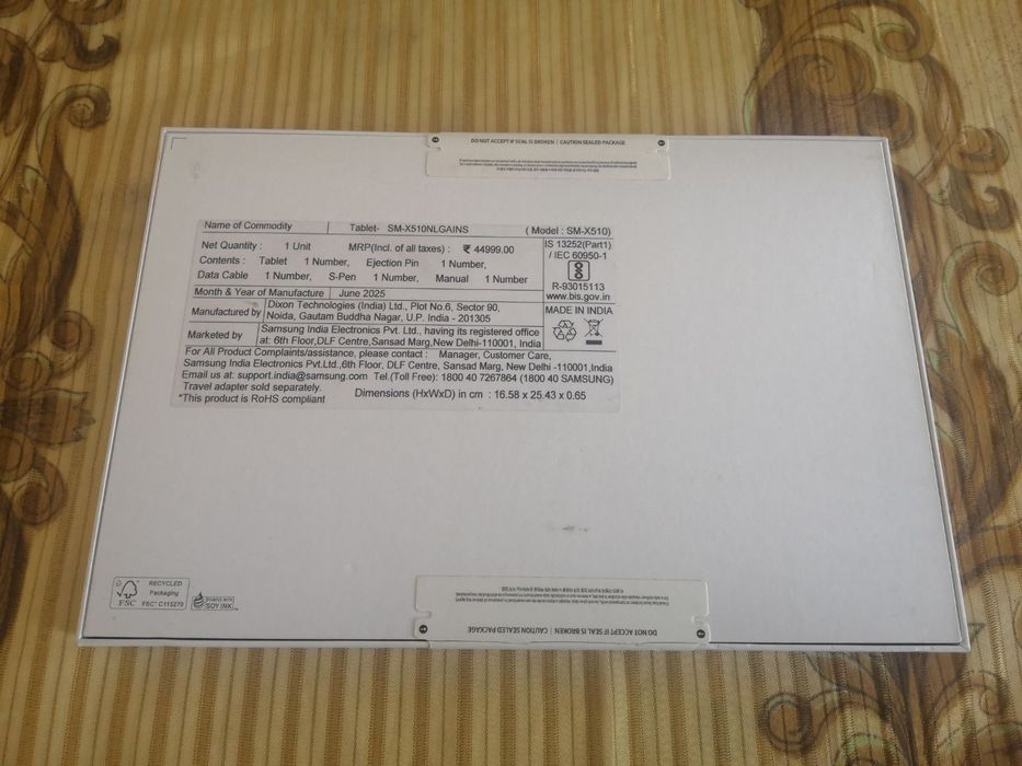 Samsung Galaxy Tab S9 FE 5G 6/ 128 GB Silver