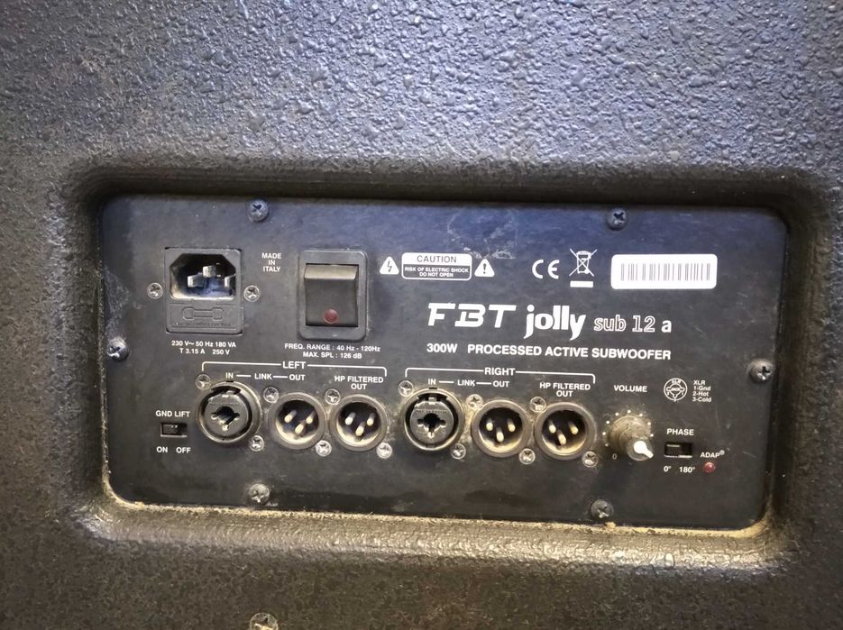 Активний сабвуфер FBT
