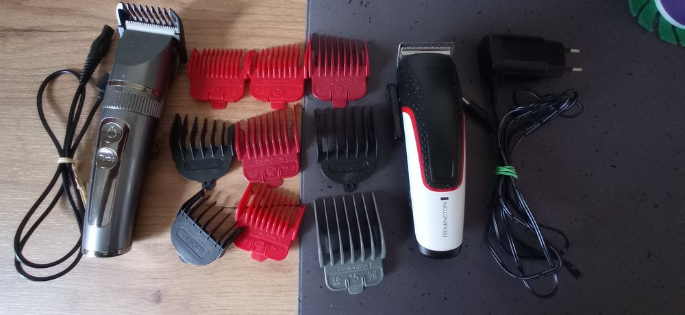 Dwie maszynki do strzyżenia jedna Remington