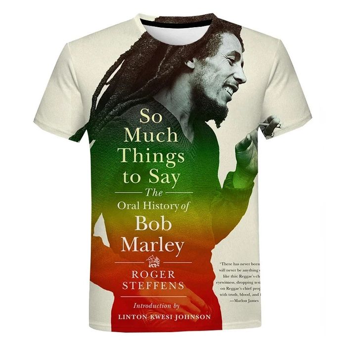 Koszulka Bob Marley, nowa