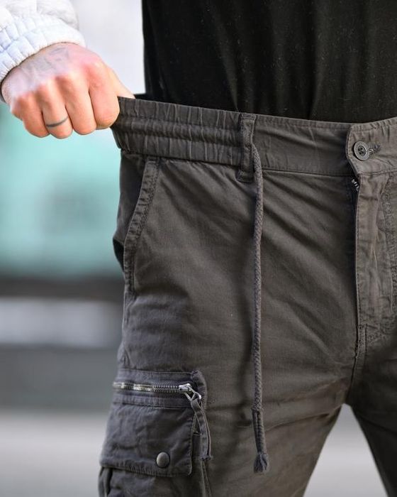 Міські штани карго джогери prion сірі