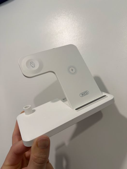 Ładowarka indukcyjna XO 4w1 do Apple iPhone Watch AirPods na raz