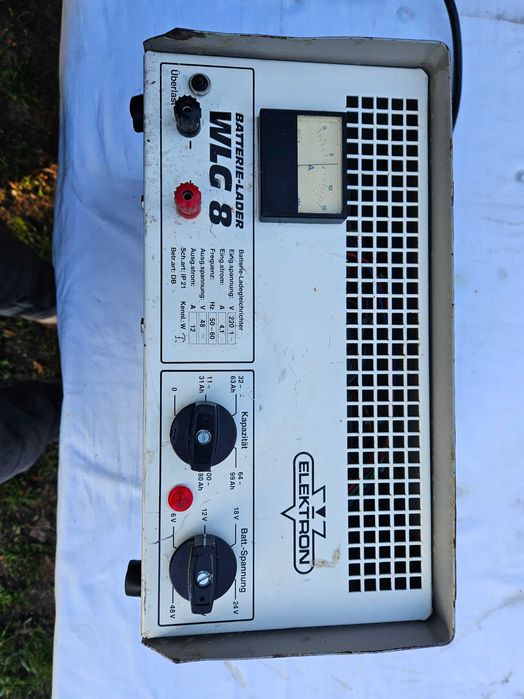Ładowarka - WLG 8 prostownik 6-48V -używany - sprawny