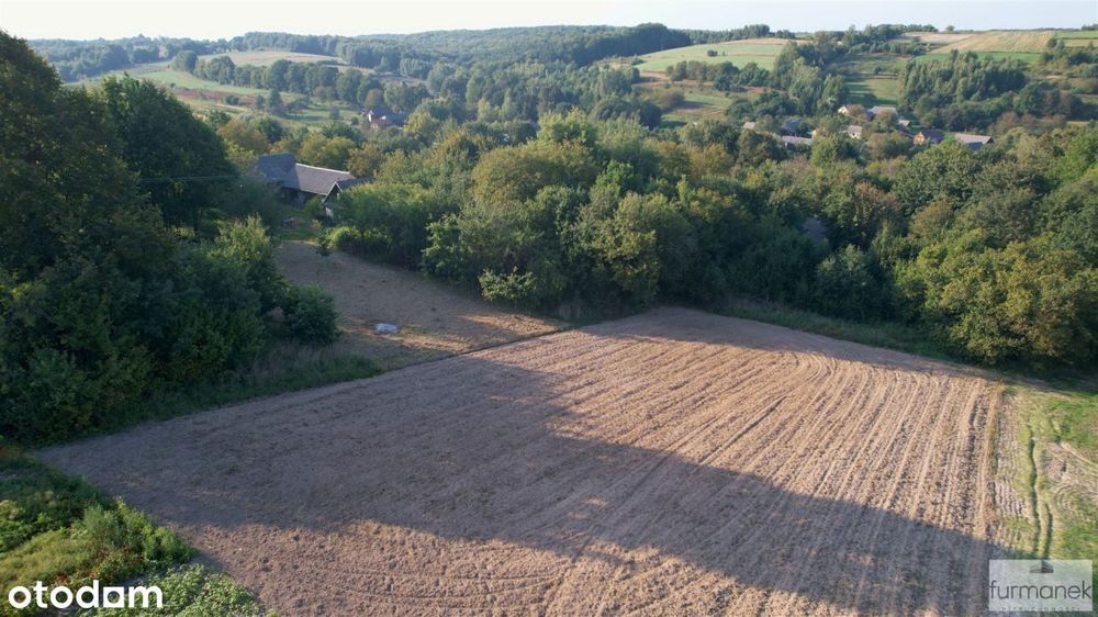 Malownicze miejsce na dom lub letnisko 0,25 ha