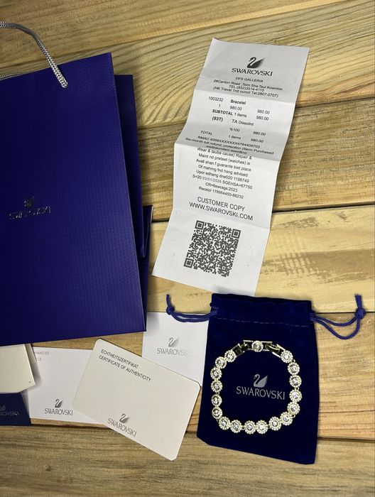 Pulseira Swarovski Angelic - nova e original