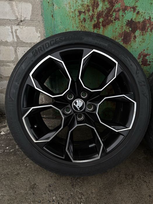 Титановые диски Skoda RS R18