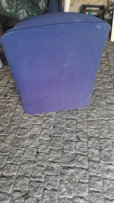 Sofá Individual azul