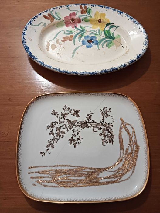 Lindos pratos antigos para decoração