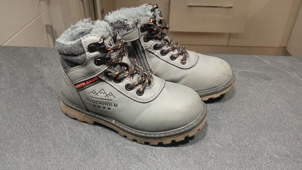 Buty zimowe trapery dziecięce