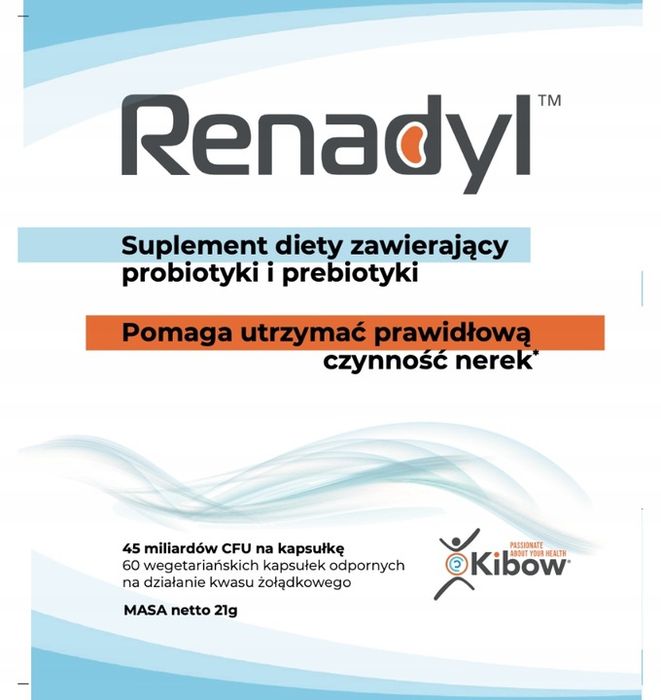 renadyl 3-pack - zaawansowany probiotyk drowie nerek i jelit 3 x 60 kapsułek