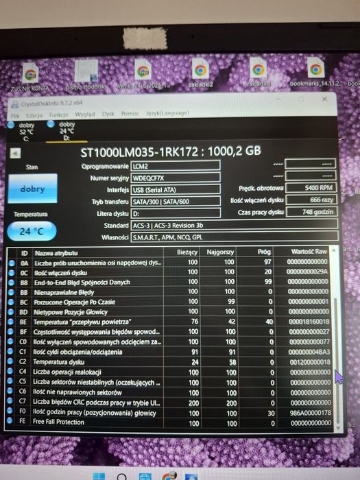 Dysk zewnętrzny 1 TB
