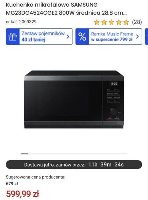 Kuchenka mikrofalowa Samsung