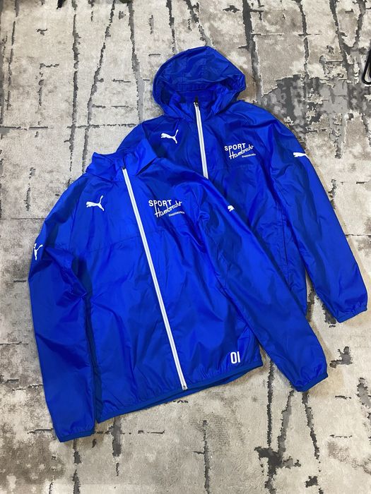 Куртка вітровка Puma синя