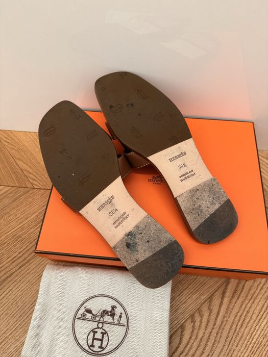 Hermes Oran sandals 38,5