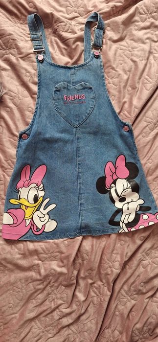 Sukienka jeansowa Minnie Daisy rozm. 134