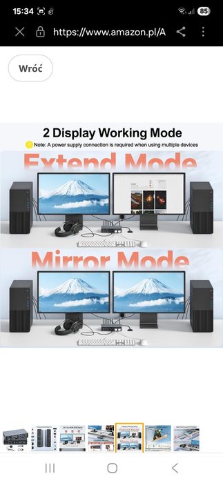 Przełącznik KVM HDMI USB 3.0 marki Alxum