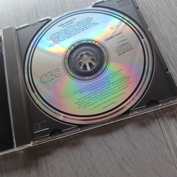 Time Bandits CD Fiction Rare 80s Edition