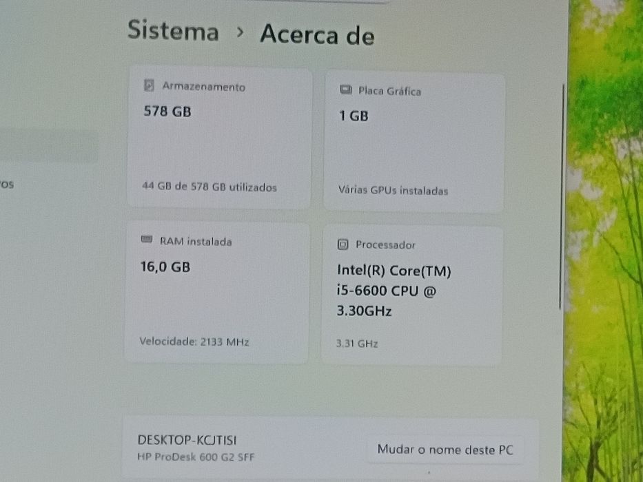 PC HP /  16 GB RAM / SSD 128GB + HDD 500GB / Gráfica dedicada / i5-6600