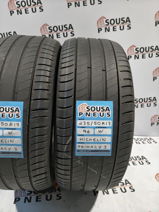 2 pneus semi novos 235-50R17 Michelin - Oferta dos Portes