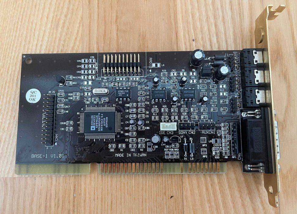 Terratec Promedia Base 1 retro Karta Dźwiekowa ISA Analog Devices AD1816 base1