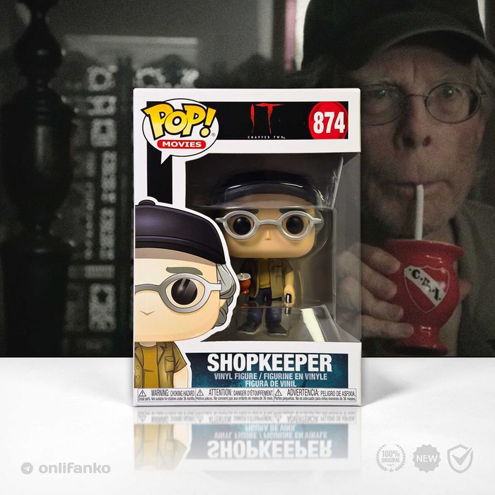Funko POP: Shopkeeper 874 IT [Stephen King] + [протектор]