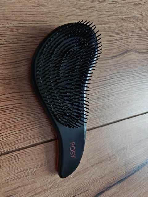 Posy szczotka do włosów nowa mała czarna