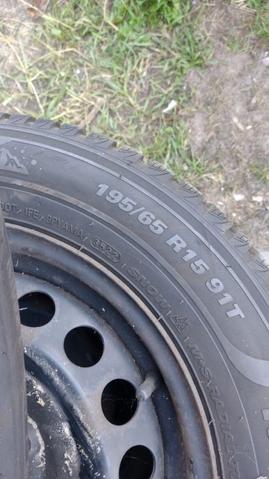 Резина р15 195/65 диски 5*112