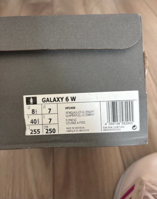 Adidas galaxy 6 W nowe siatkówka bieganie