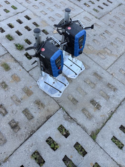 Wiertarka stołowa elektroniczna Scheppach DP60 710W | Laser Wyświetlacz