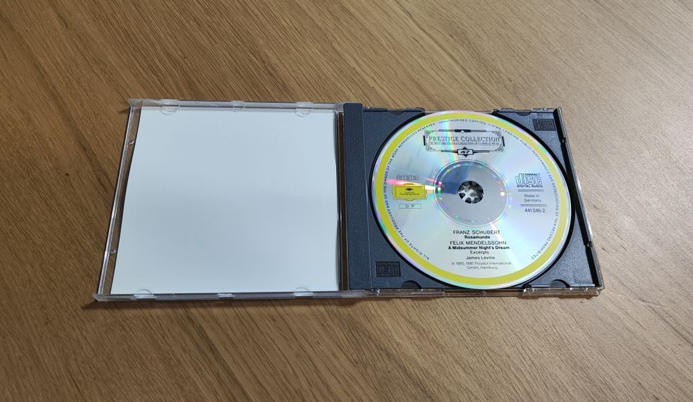 Prestige Collection Schubert Mendelssohn Rosamunde