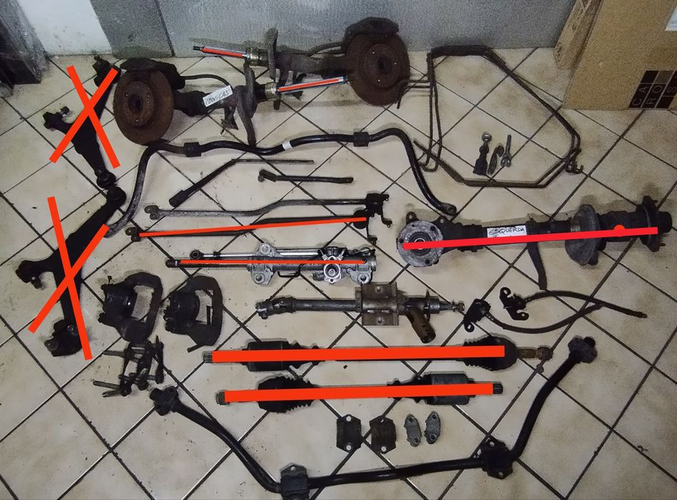 Peças Peugeot 106 e citroen saxo