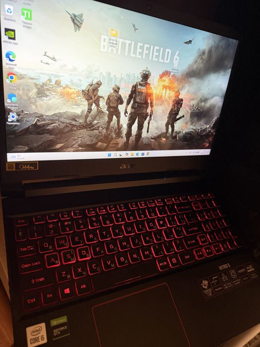 99+ Ноутбуківℹ️Acer NITRO 5‼️ 144hz‼️ GTX1650Ti/Core i5/SSD 640Gb/16Gb
