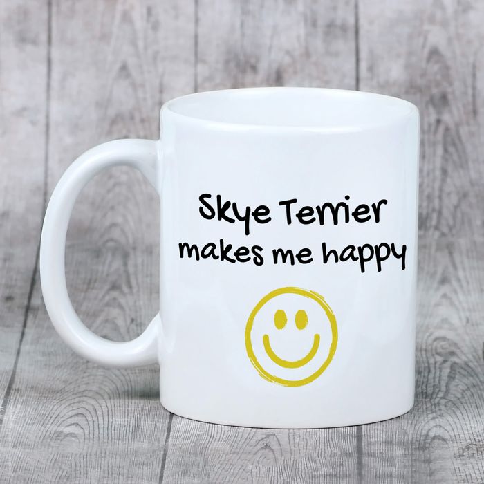 Skye Terrier kubek z psem Makes me happy Art-Dog