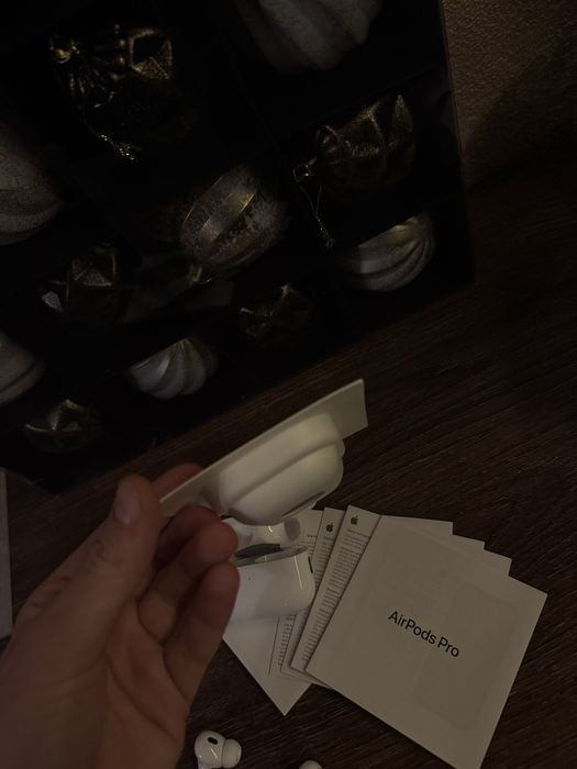 Бездротові навушники AirPods Pro 2 (2025gen) Шумка + ЧОХОЛ у подарунок