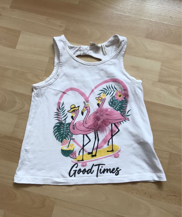 Набір футболок дівчаткам за 100 грн. Футболка, майка ріст 116-122 см