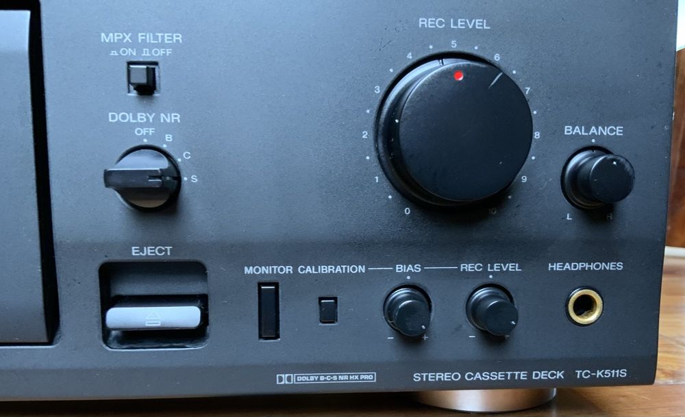 Sony TC-K511 Dolby S 3-Head HX Pro | Rzadki Hi-Fi Cassette Deck