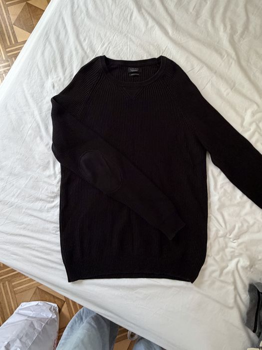 светер zara xl чорний