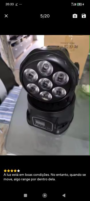 Robô Led 105 Watts
