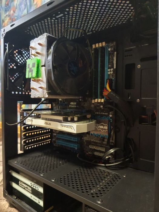 Проц амд 4/4 ссд 128 хдд500 відео 2гг бп550ват  16 гг ддр3