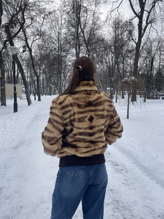 Куртка полушубок на молнии норка