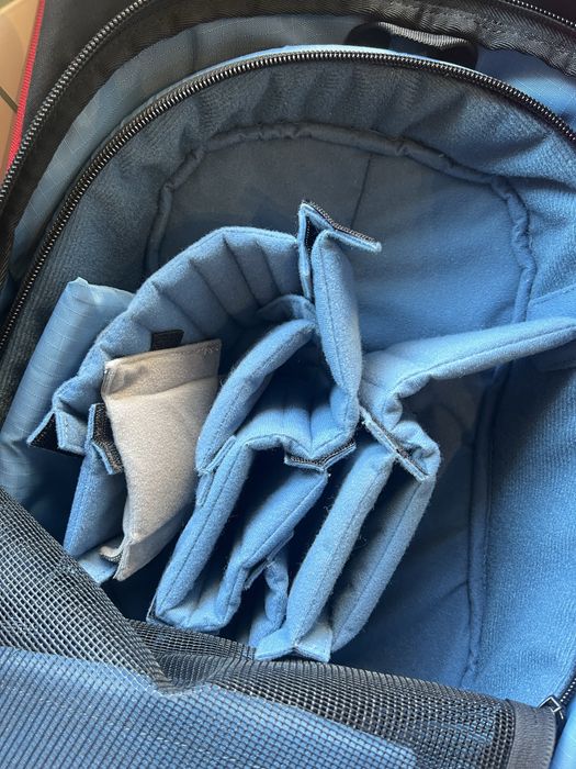 Mochila fotográfica Crumpler – vermelha