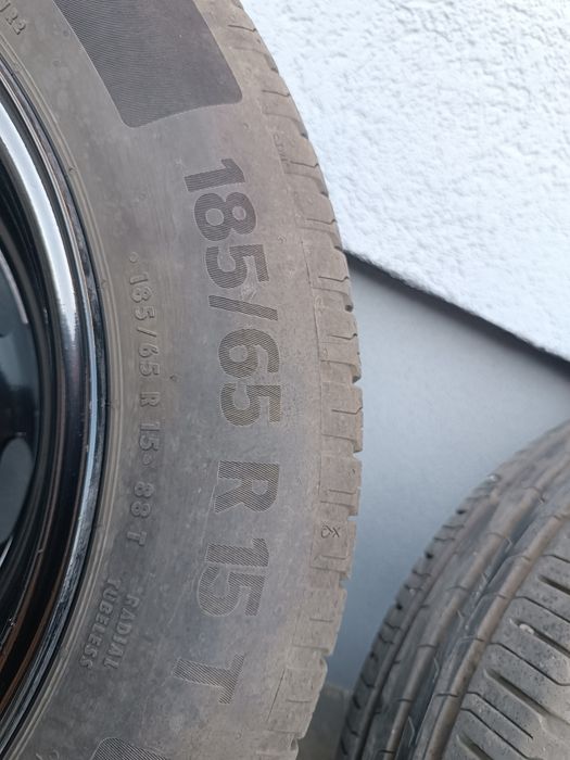 Koła felgi stalowe 4x108 +opony  185/65R15 Continental