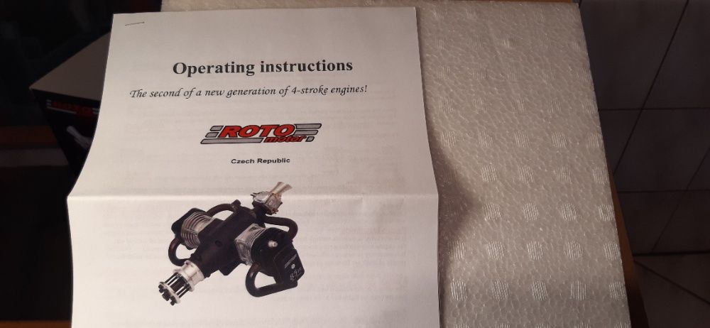 Silnik modelarski RC ROTO 85