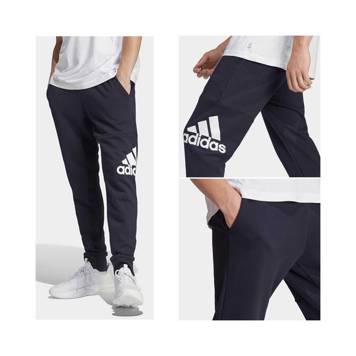 Spodnie Dresowe ADIDAS Regular Fit Tapered Full-Length Legend Ink 2XL